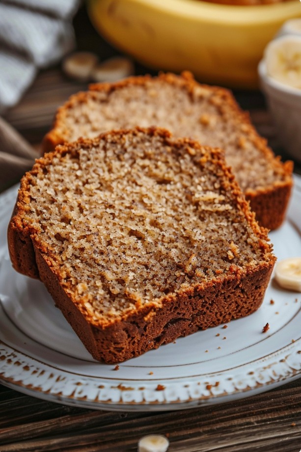 Швидкий банановий хліб без міксера