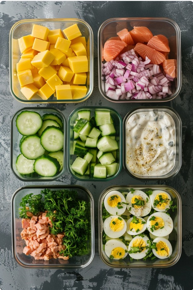 How long and how to store ingredients for tuna salad