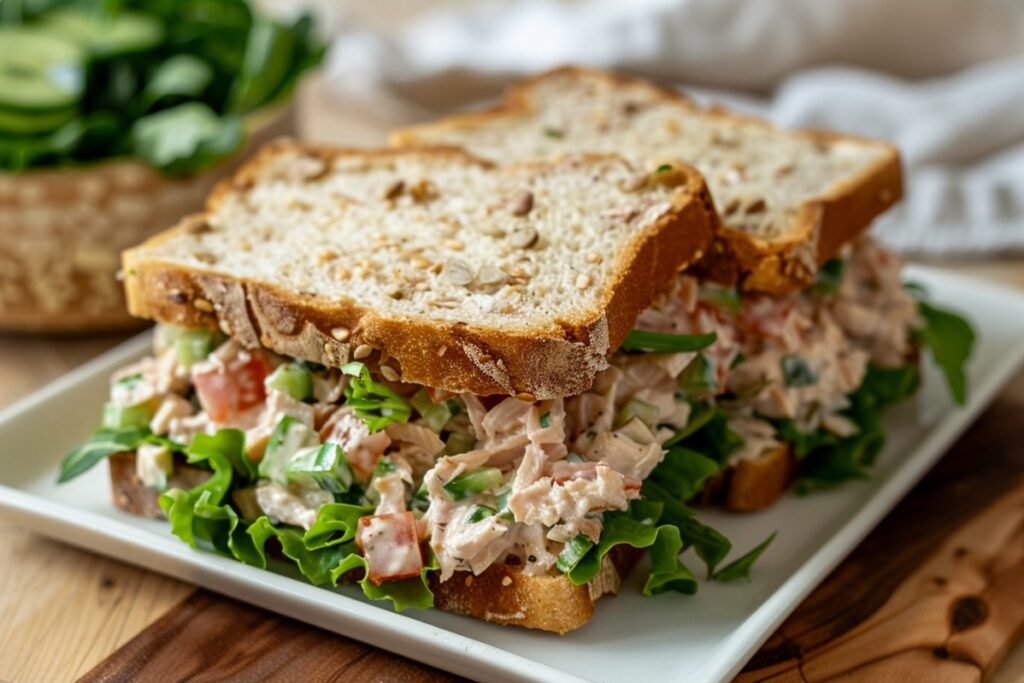 Соковитий сендвіч з тунцем — рецепт без сухості