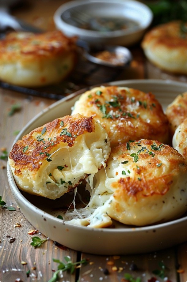 Солоні сирники на сніданок — простий рецепт