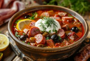 Солянка м’ясна збірна — перевірена класика