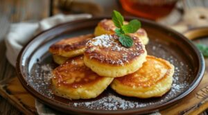 Сирники з кукурудзяним борошном