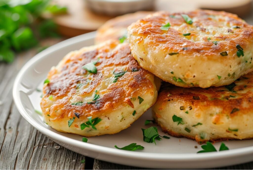 Сирники з зеленню та сиром — домашній рецепт