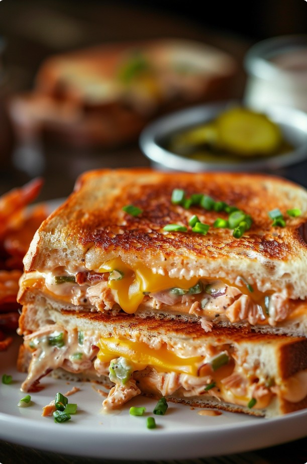 Tuna melt з беконом — домашній варіант ресторанної страви