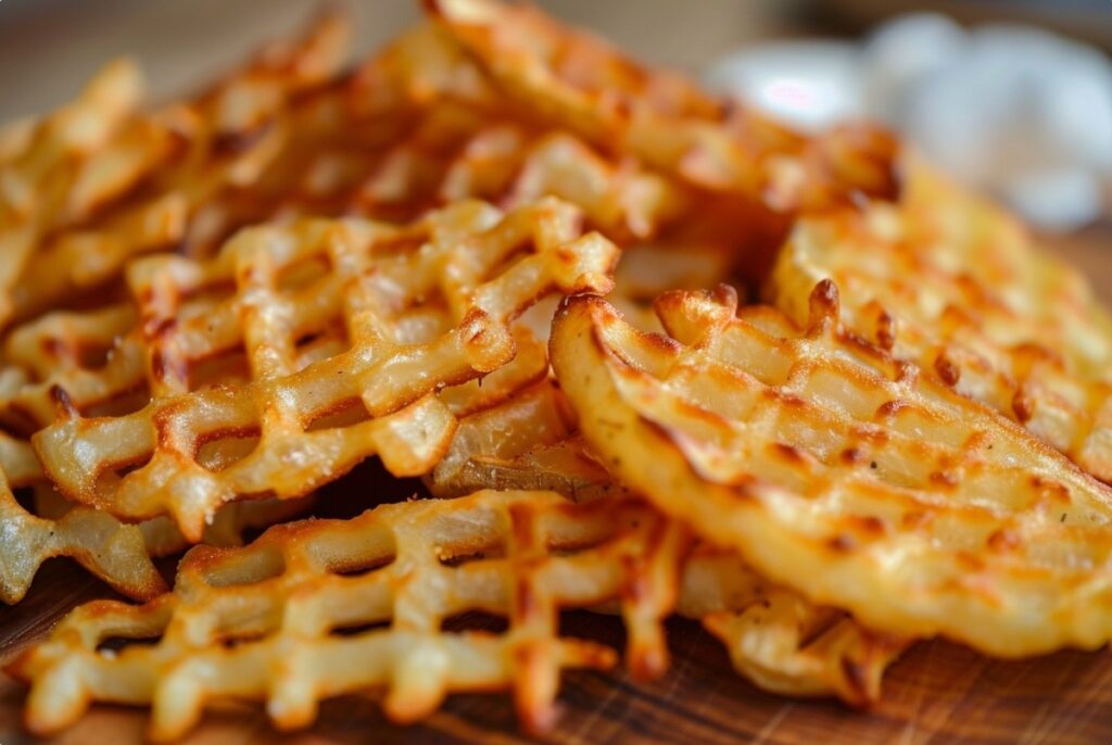 Вафельна картопля хрустка як у ресторані
