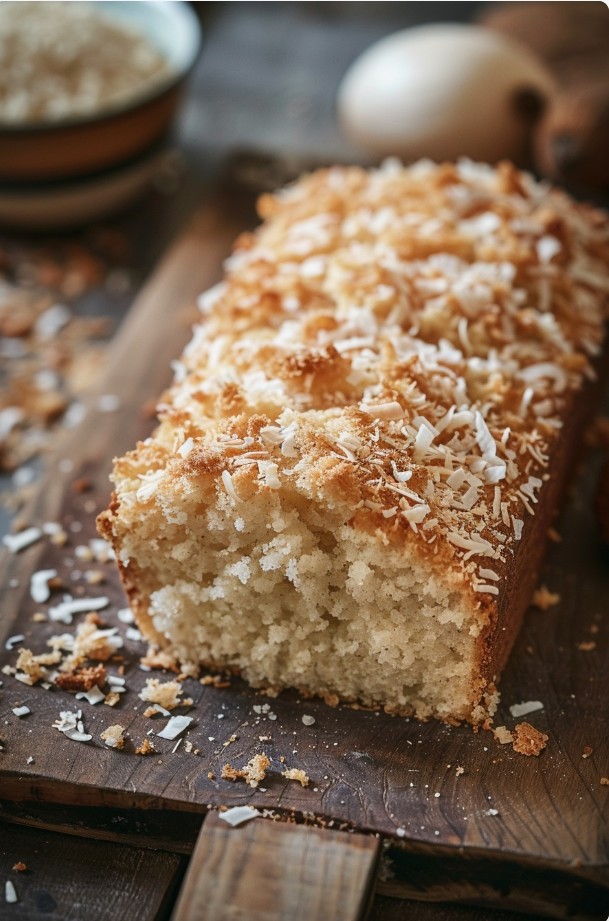 Вологий банановий хліб з кокосовим ароматом