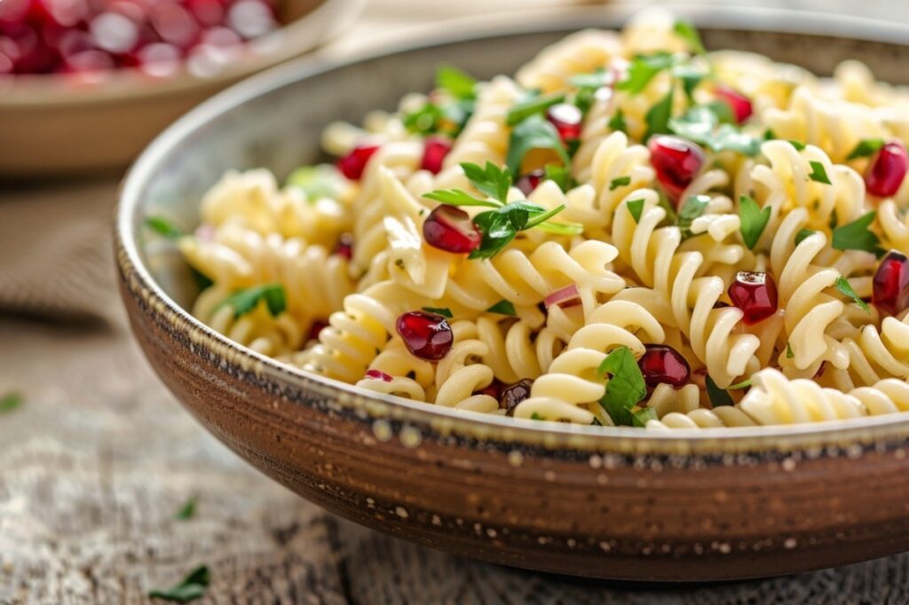 Як красиво подати макаронний салат Nudelsalat на барбекю