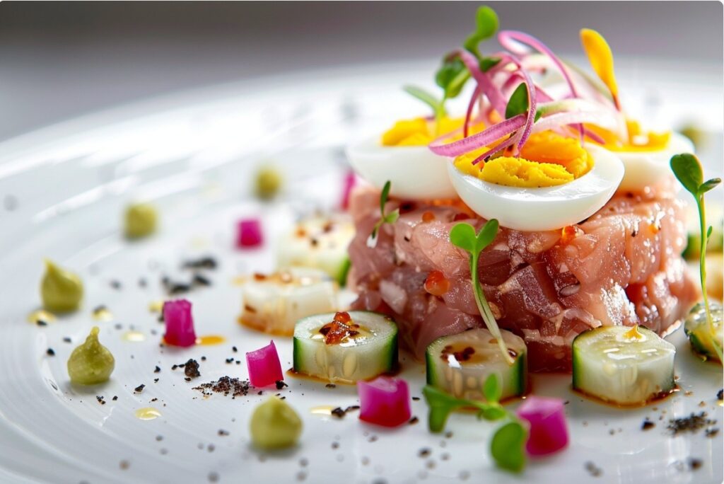 How to turn a simple tuna salad into a Michelin-level dish