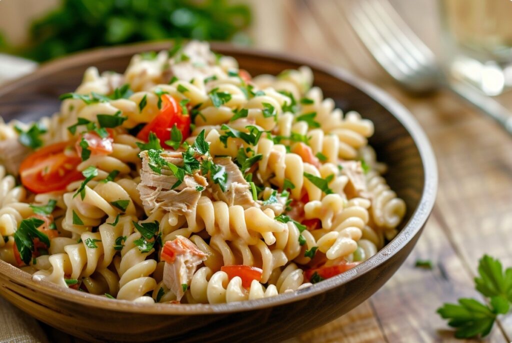 Jak przygotować tuńczyka z puszki do sałatki makaronowej