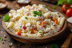 Як підготувати тунець для салату з макаронами