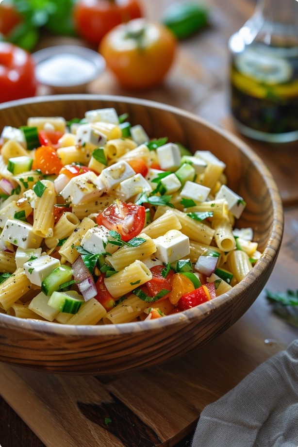 Jak dobrać ser do sałatki makaronowej