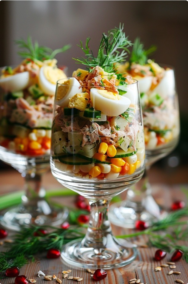 Як подати салат з тунцем красиво і сучасно