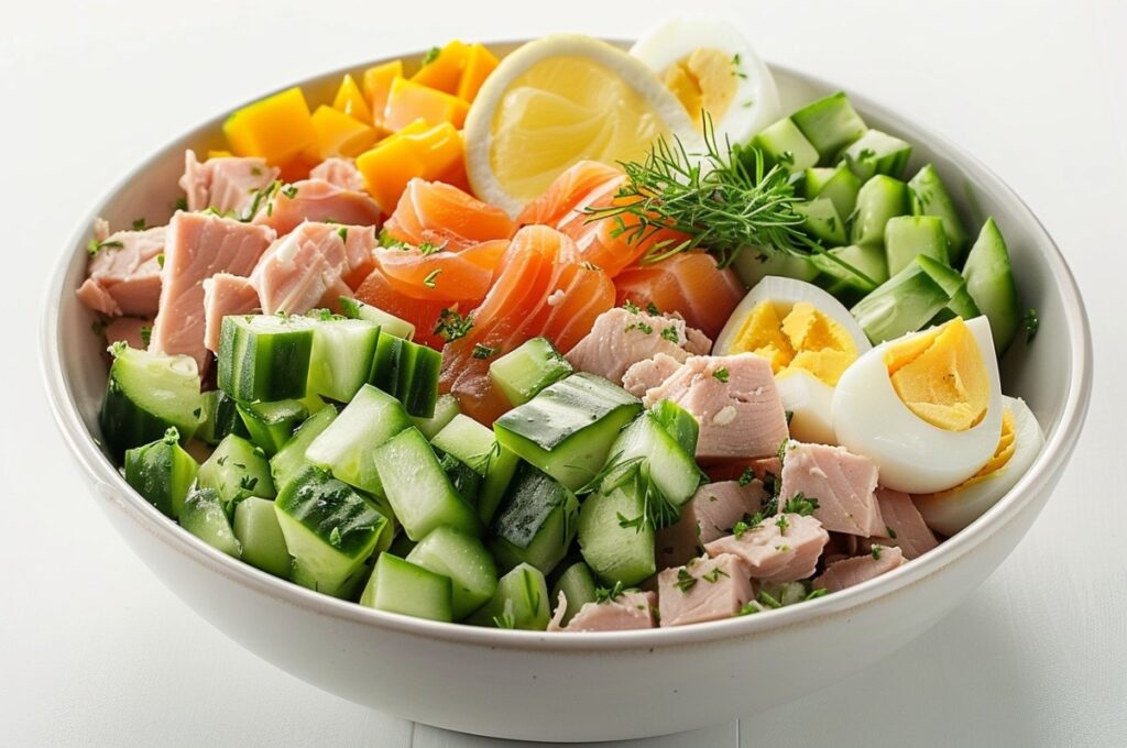 How to store ingredients for a quick tuna salad