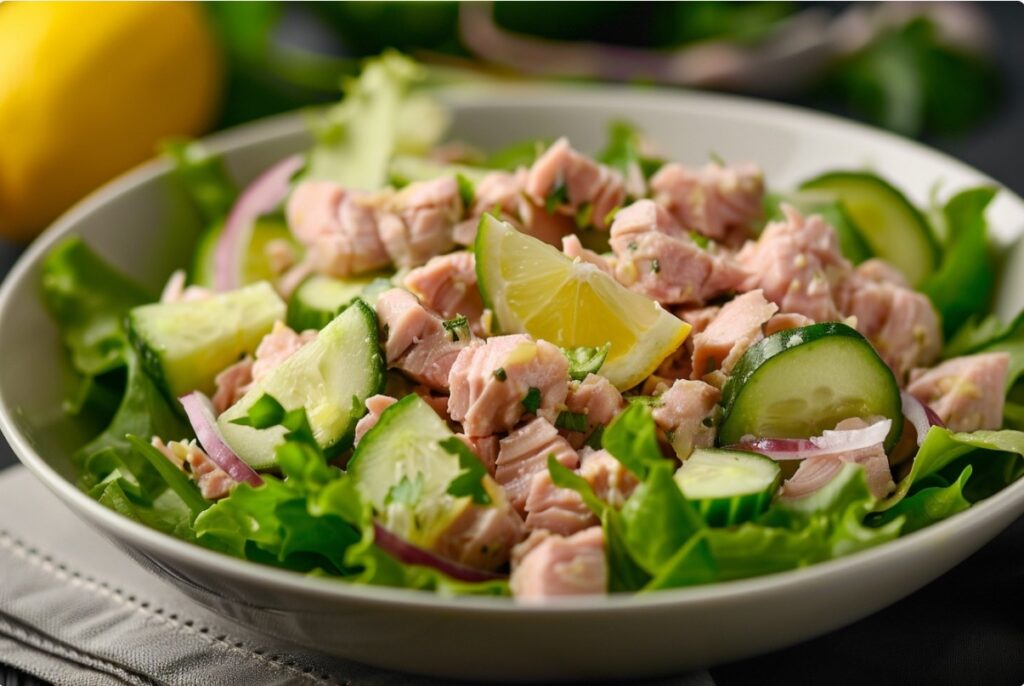 How to make a light tuna salad for dinner with zero fuss