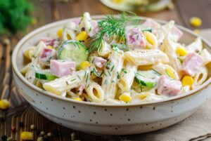 Як швидко приготувати Nudelsalat для гостей