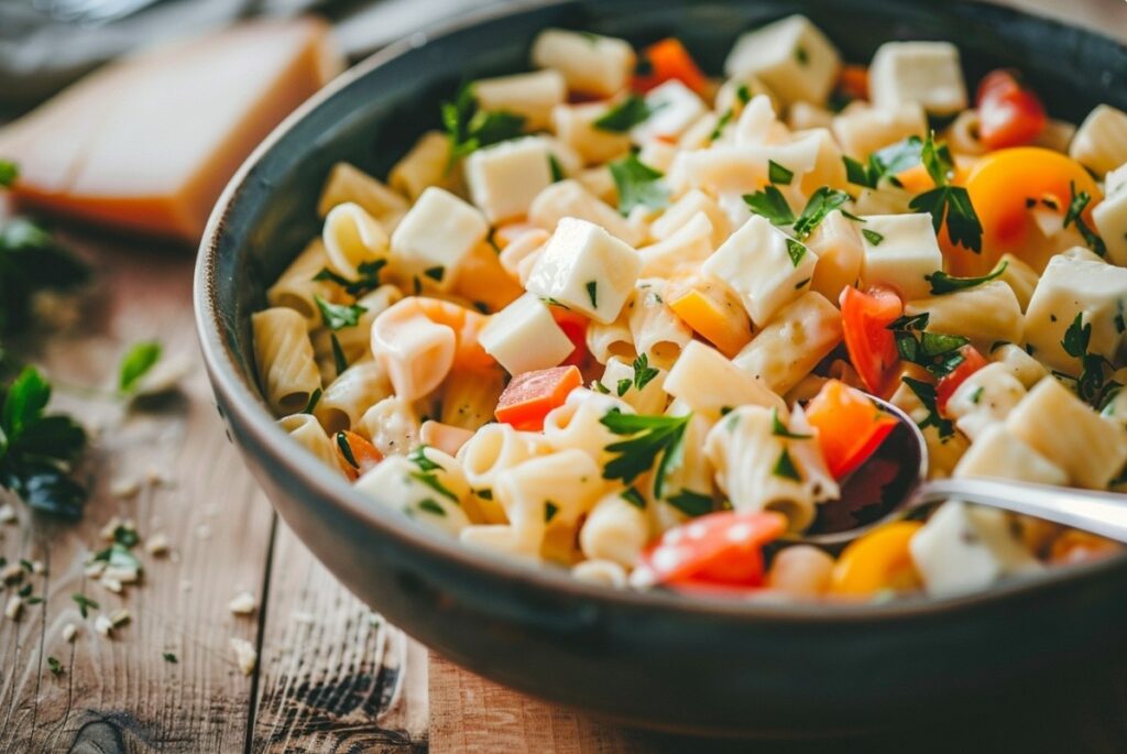 Jak wybrać ser do sałatki z makaronem