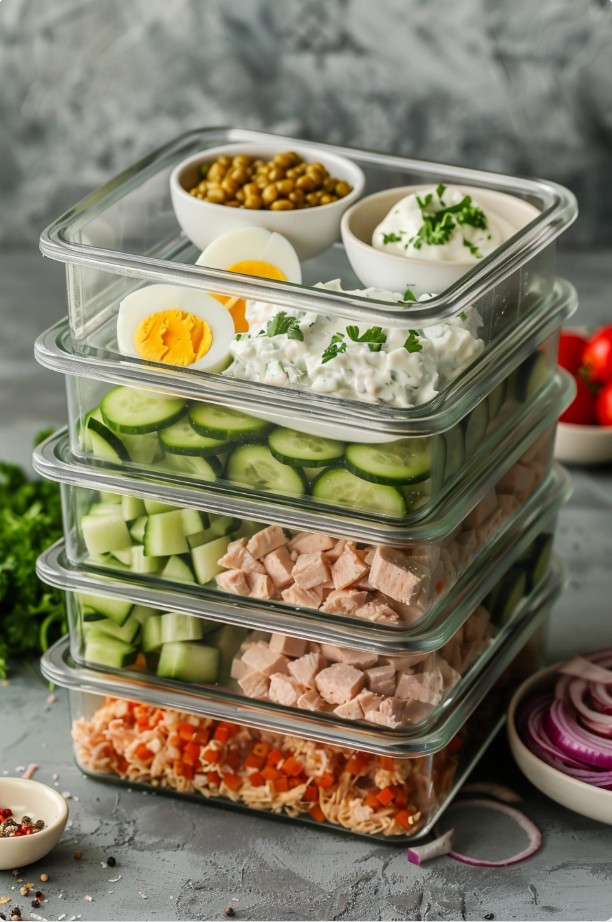 How to store tuna and vegetables for the best tuna salad