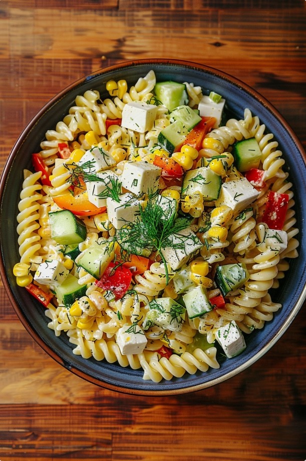 How to make homemade pasta salad more fragrant