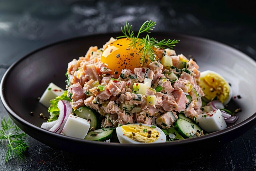 How to make an expensive-looking tuna salad without extra ingredients