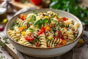 Як зробити салат з макаронами більш ароматним