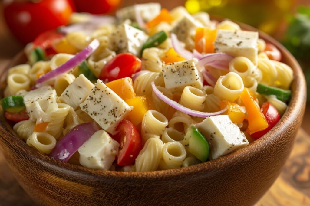 Jak sprawić, by sałatka z makaronem i serem była smaczniejsza