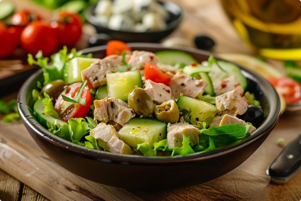 Як зробити салат з тунцем без гіркоти