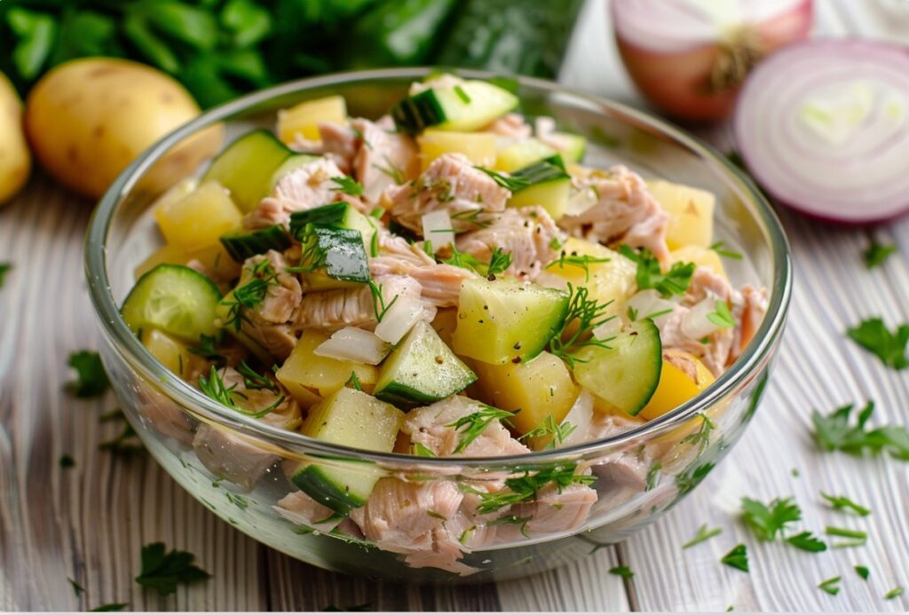 Як зробити салат з тунцем дешевше