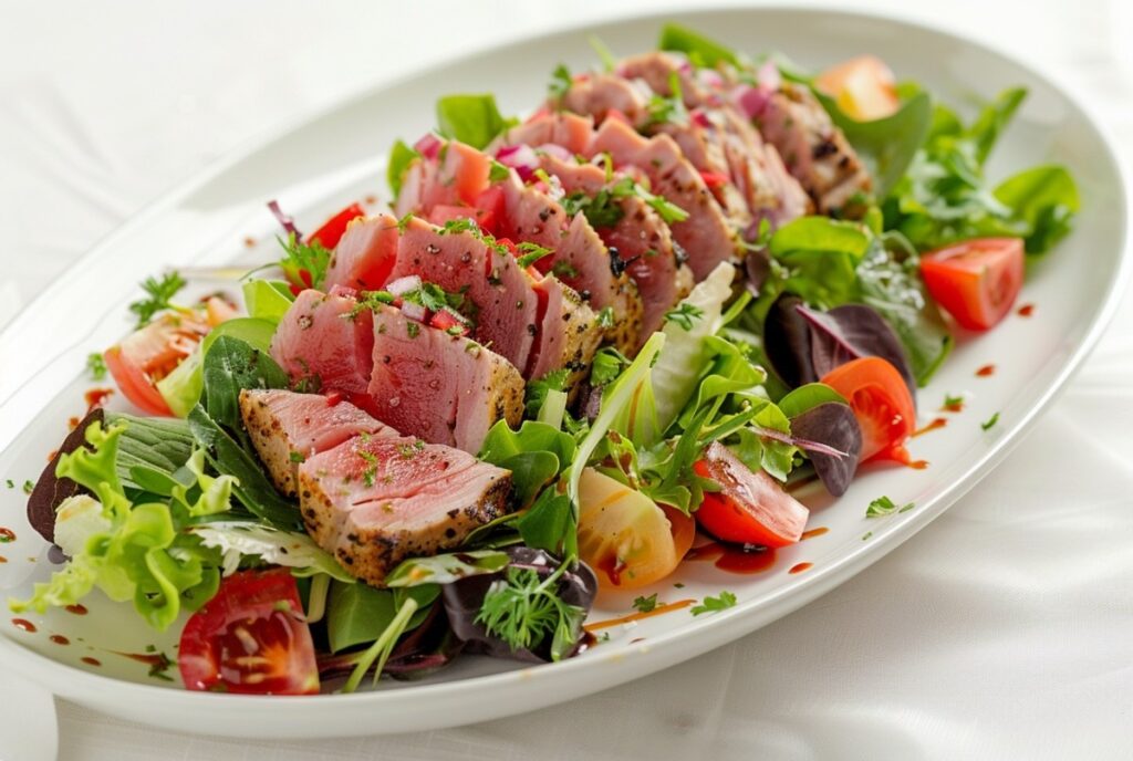 Як зробити салат з тунцем менш калорійним