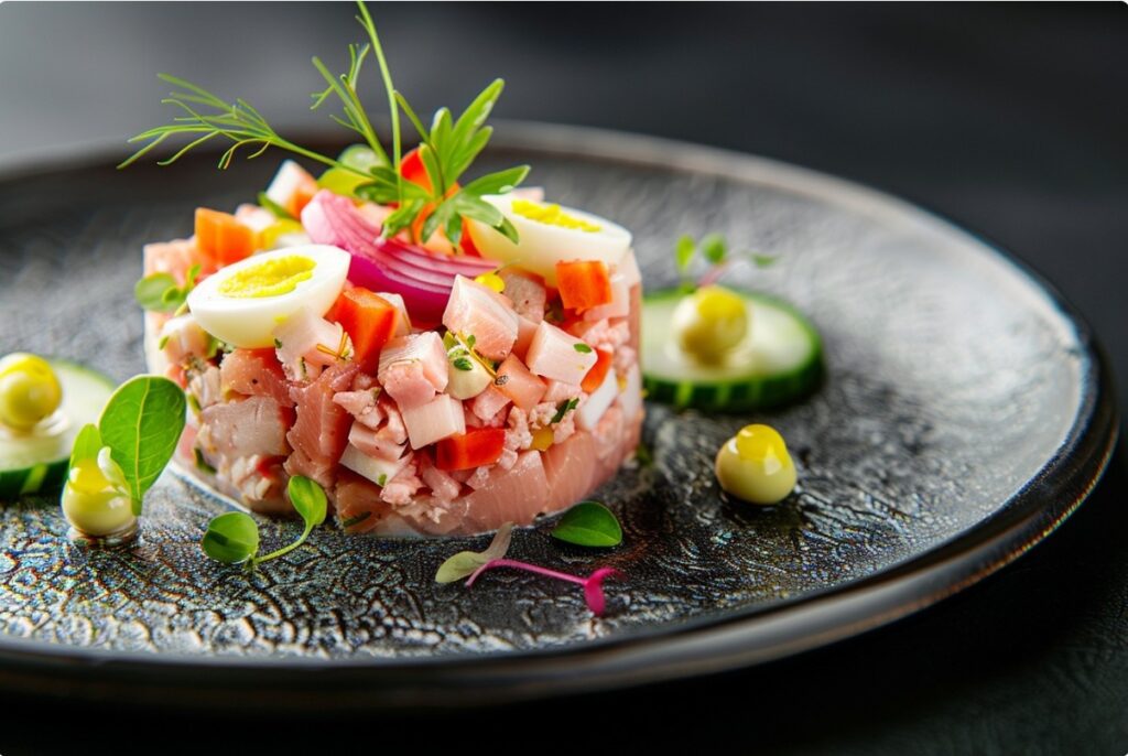 How to make a tuna salad look expensive