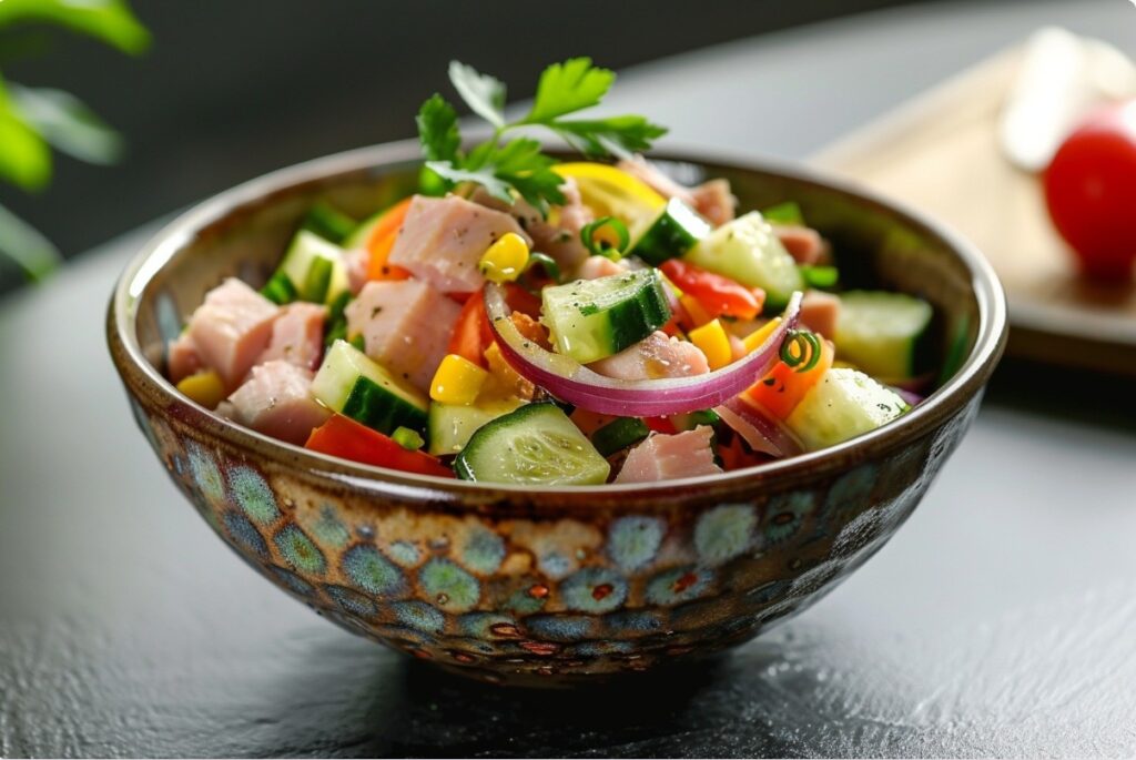 Які овочі найкраще поєднуються з тунцем