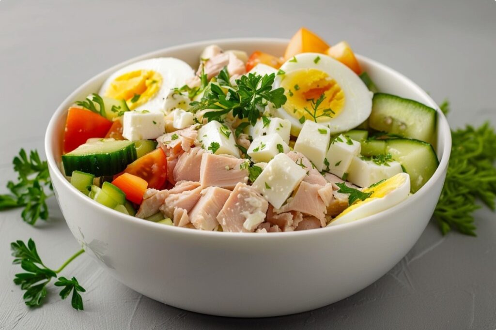 Який сир не зіпсує салат з тунцем